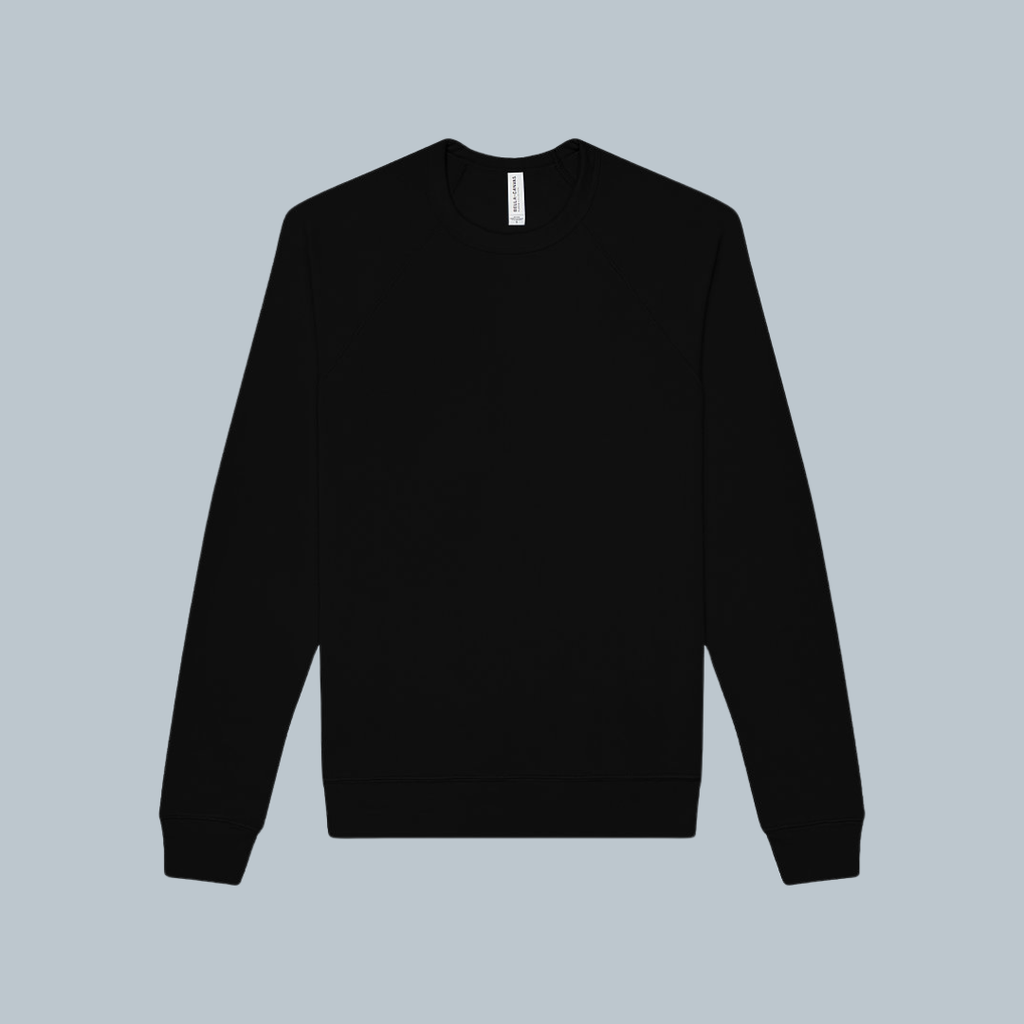 Sudadera Unisex Cuello Redondo Fleece Raglan (3901)