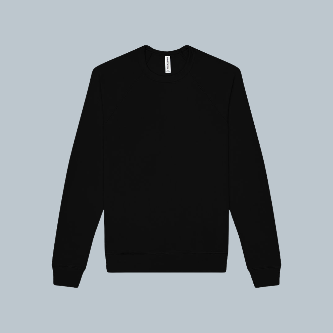 Sudadera Unisex Cuello Redondo Fleece Raglan (3901)