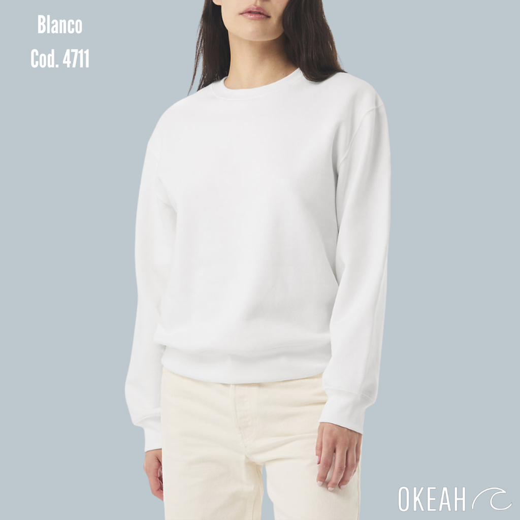 Sudadera Unisex Cuello Redondo Tela Alto Gramaje 285 gramos (4711)