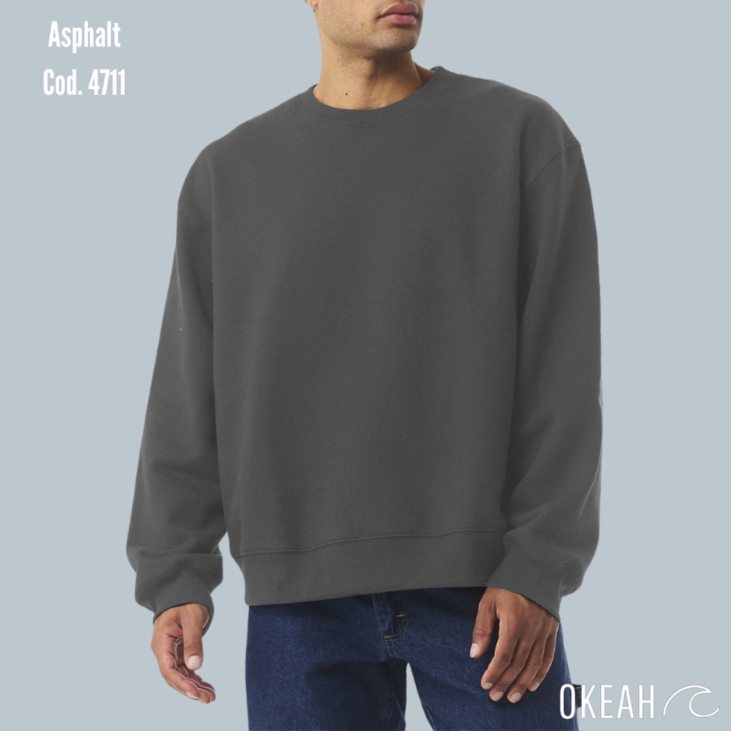 Sudadera Unisex Cuello Redondo Tela Alto Gramaje 285 gramos (4711)