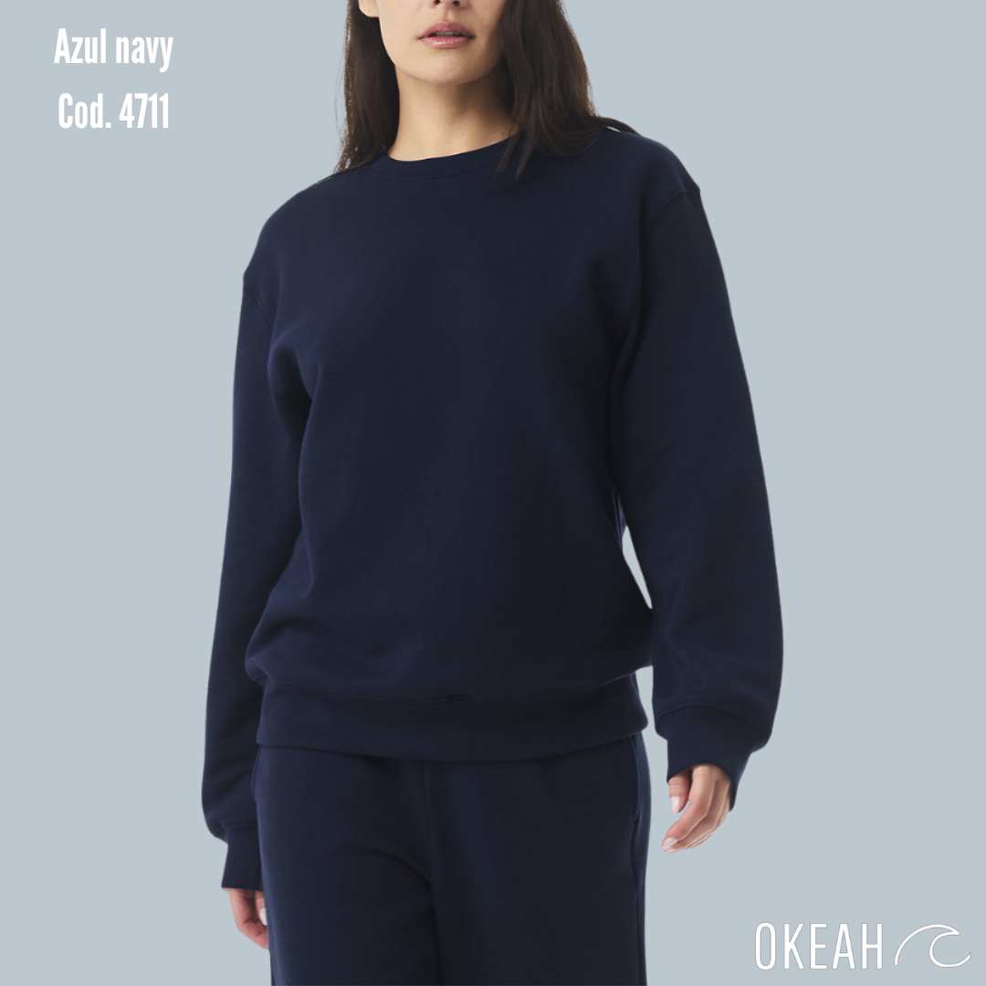 Sudadera Unisex Cuello Redondo Tela Alto Gramaje 285 gramos (4711)