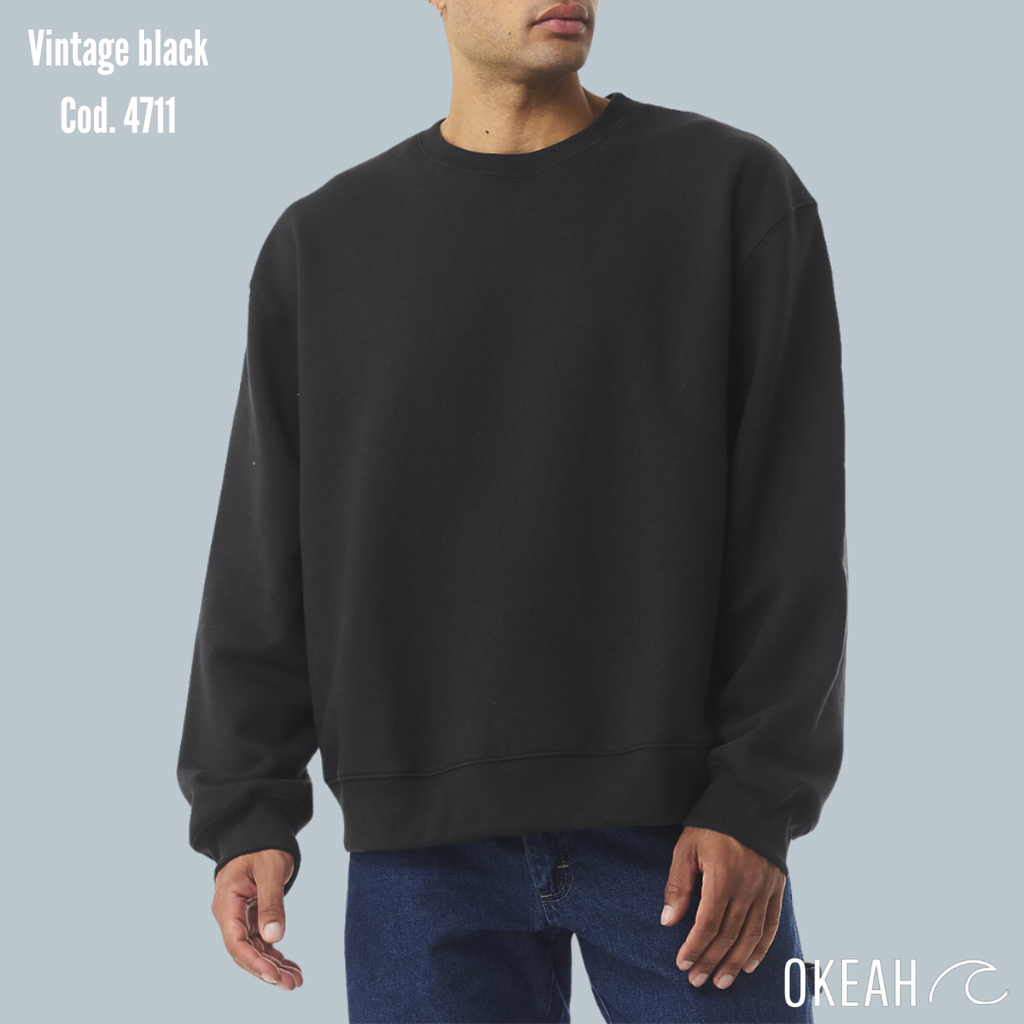 Sudadera Unisex Cuello Redondo Tela Alto Gramaje 285 gramos (4711)