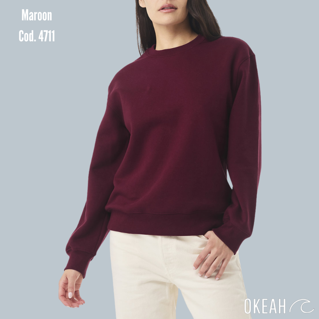 Sudadera Unisex Cuello Redondo Tela Alto Gramaje 285 gramos (4711)
