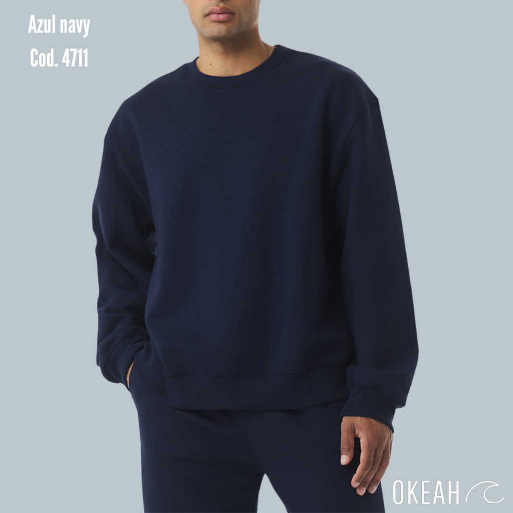 Sudadera Unisex Cuello Redondo Tela Alto Gramaje 285 gramos (4711)
